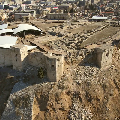 Gaziantep Kalesi'ndeki hasarda en net görüntü!