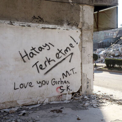 "Geri döneceğiz Hatay"