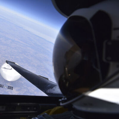 Casus balonun yakın plan görüntüsü paylaşıldı