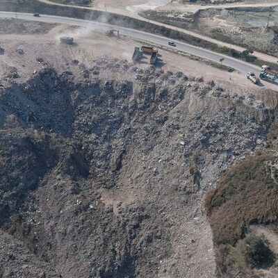 Yürek yakan görüntü... Bir şehirden geriye kalan!