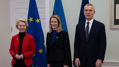 NATO ve AB'den savaşın 1. yılında mesajlar