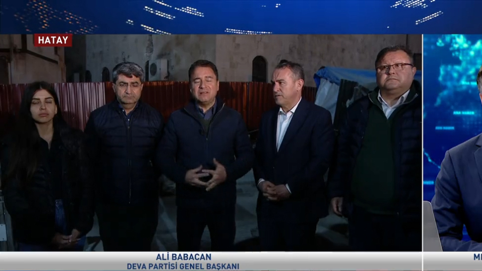 Babacan'dan acil çadır çağrısı