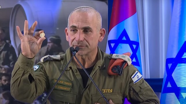 İsrailli komutan cebindeki Türk lirasının hikayesini anlattı