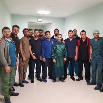 Hatay'da enkazdan çıkarılan mucize çocukla doktorunun yolu tekrar kesişti