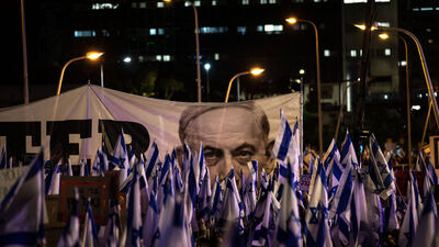 Netanyahu'ya protestolar artıyor