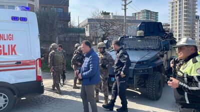 Eşinin rehin aldığı anne ve 3 çocuğu kurtarıldı