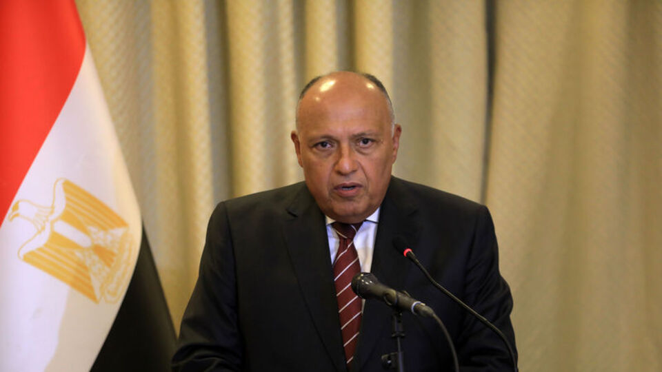 Mısır Dışişleri Bakanı'ndan dayanışma ziyareti