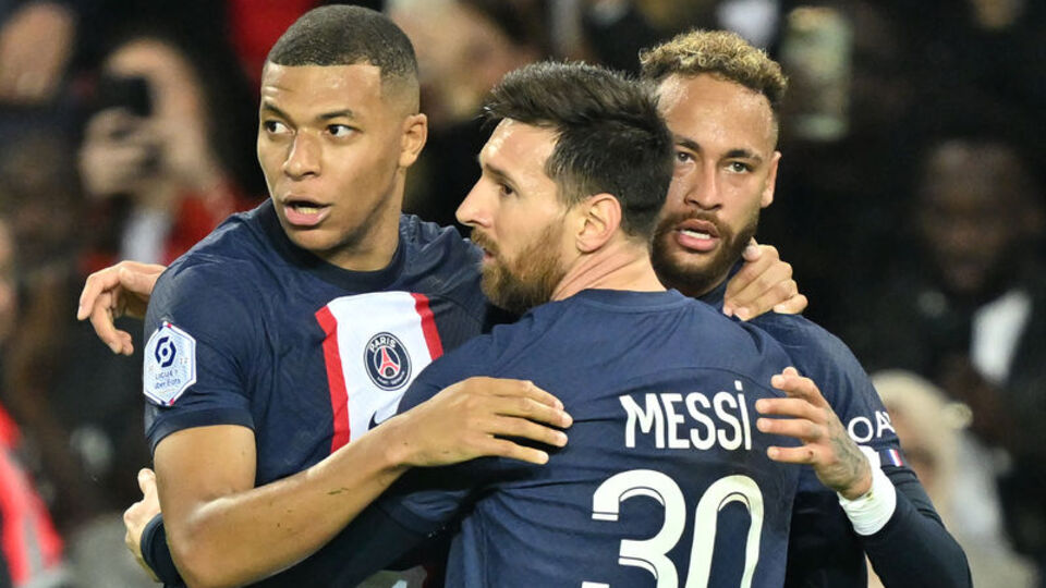 Mbappe, Messi ve Neymar üçlüsünden 64 gol