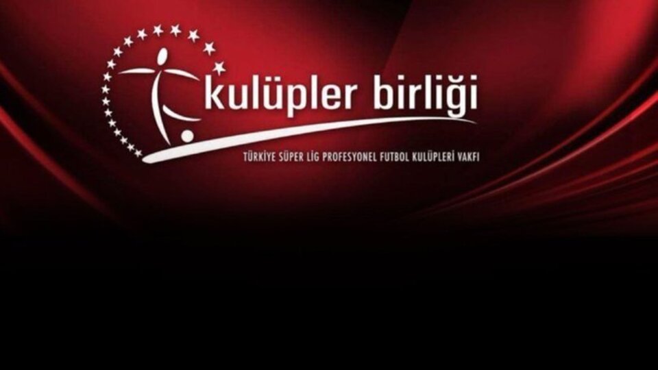 Kulüpler Birliği'nden açıklama!