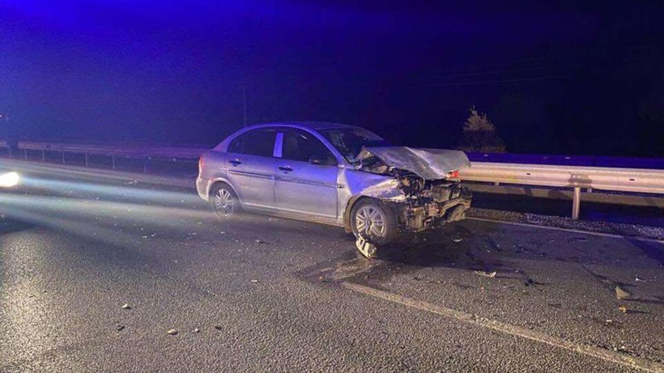 Uşak'ta trafik kazasında 3 kişi yaralandı