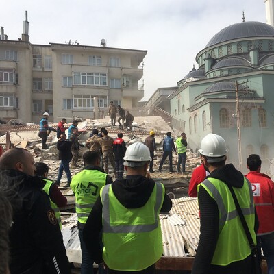 Depremin ardından Malatya'dan yeni görüntüler!