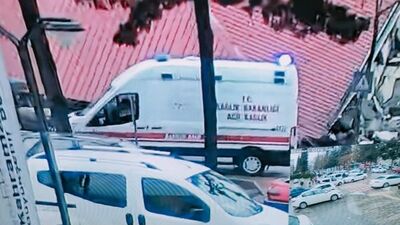Kayıp Erva ambulansa böyle götürülmüş!