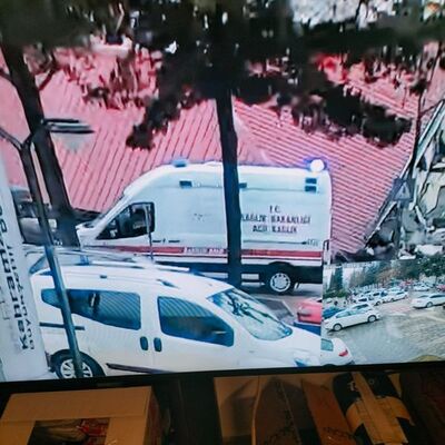 Kayıp Erva ambulansa böyle götürülmüş!