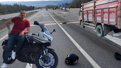 Motosikletli profesörün öldüğü kazada kamyon şoförü serbest