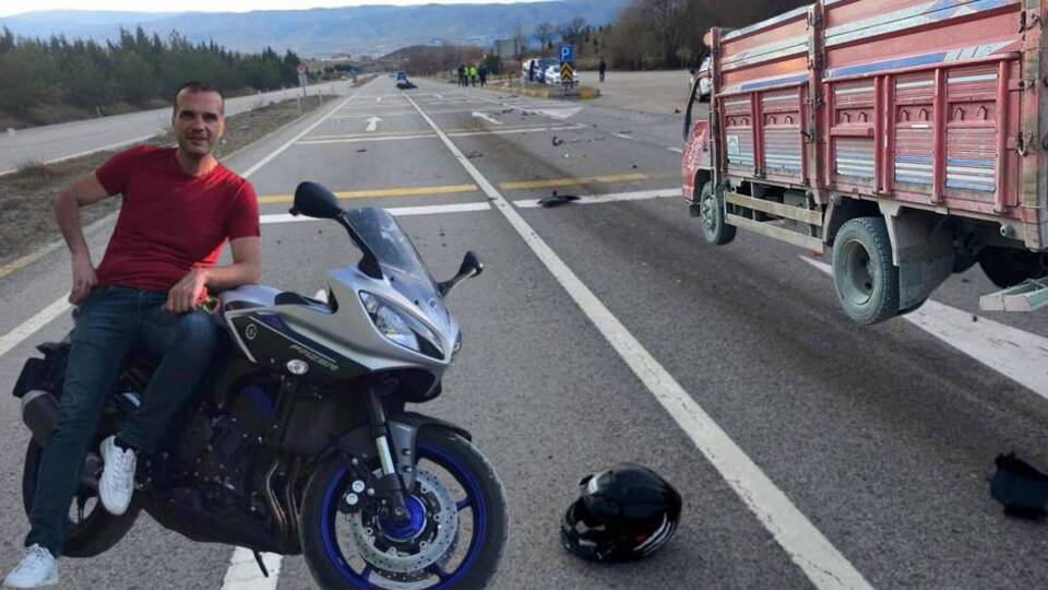 Motosikletli profesörün öldüğü kazada kamyon şoförü serbest