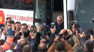 Cumhurbaşkanı Erdoğan ve Bahçeli Elbistan'da