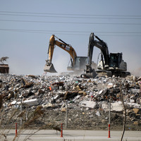 Enkaz dağı! Yer: Antakya