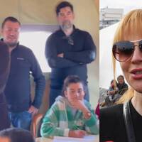 Ünlülerden depremzedelere moral ziyareti