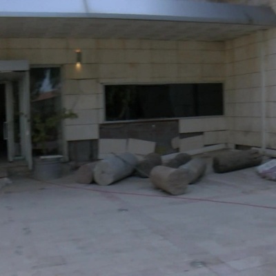 Hatay Arkeoloji Müzesi'nde eserlere çelik kafes ve kum torbalı koruma