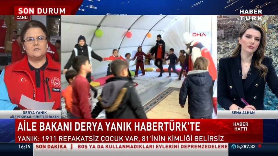 Bakan Yanık'tan Habertürk'e açıklamalar