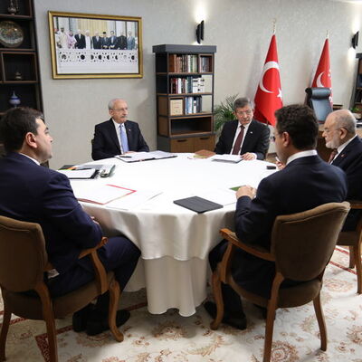 Altılı Masa Pazartesi duyuracak