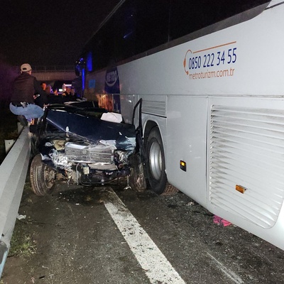 Düzce'de zincirleme kaza! 2 ölü, 7 yaralı