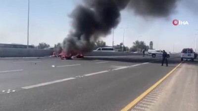 İsrail'de küçük uçak otoyola düştü: 2 ölü