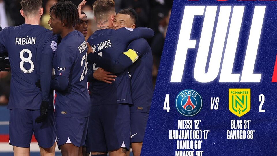 PSG, Nantes'ı 4 golle geçti