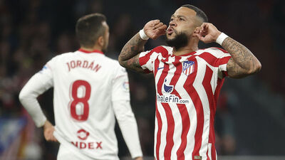 Sevilla, Atletico'ya farklı yenildi