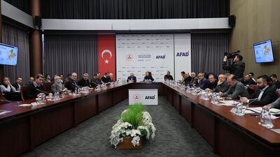 AFAD'da koordinasyon toplantısı