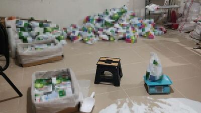 Kocaeli'de sahte deterjan operasyonu