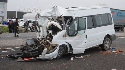 Zincirleme trafik kazasında 8 kişi yaralandı