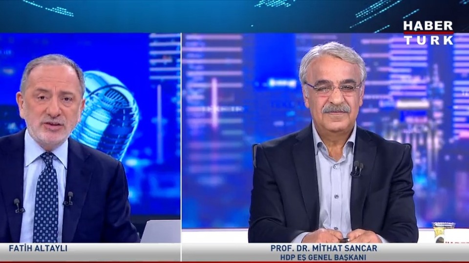 HDP Eş Başkanı Sancar'dan açıklamalar