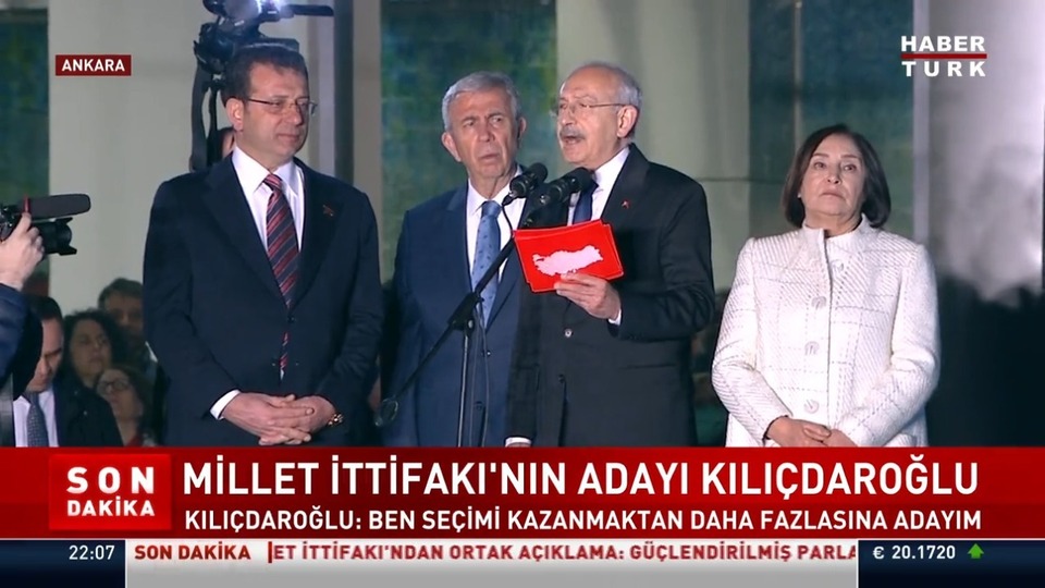 Cumhurbaşkanı adayı Kılıçdaroğlu: Sevgili halkım, başlıyoruz!