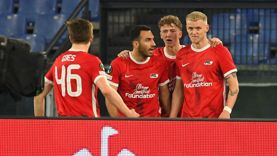 AZ Alkmaar, Lazio'yu yıktı!