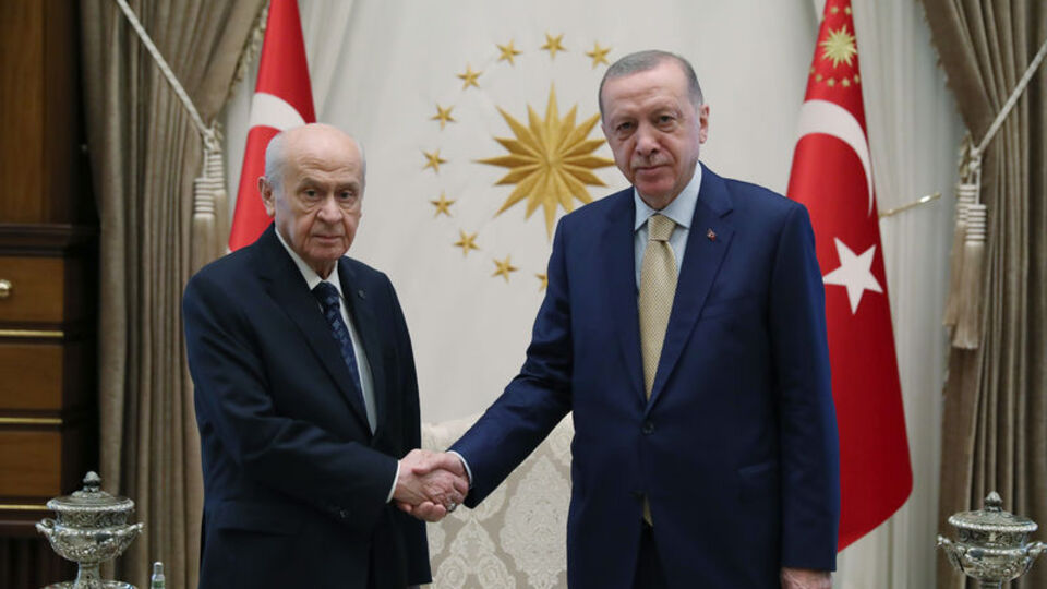 Cumhurbaşkanı Erdoğan ile Bahçeli görüştü