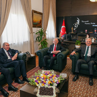 Eski genel başkanlarla buluşmada ne konuşuldu?