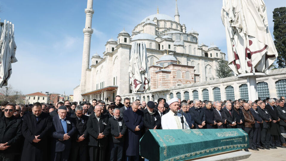 Cumhurbaşkanı Erdoğan, Kemal Coşkun'un cenazesine katıldı