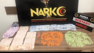 Manisa'da uyuşturucu operasyonu: 3 tutuklama