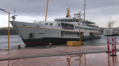 Vapur seferlerine lodos engeli