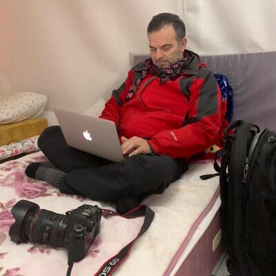 Çadır kentte bir gece