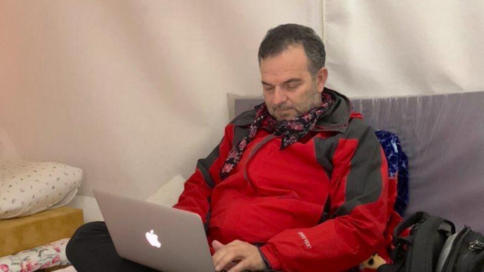 Çadır kentte bir gece