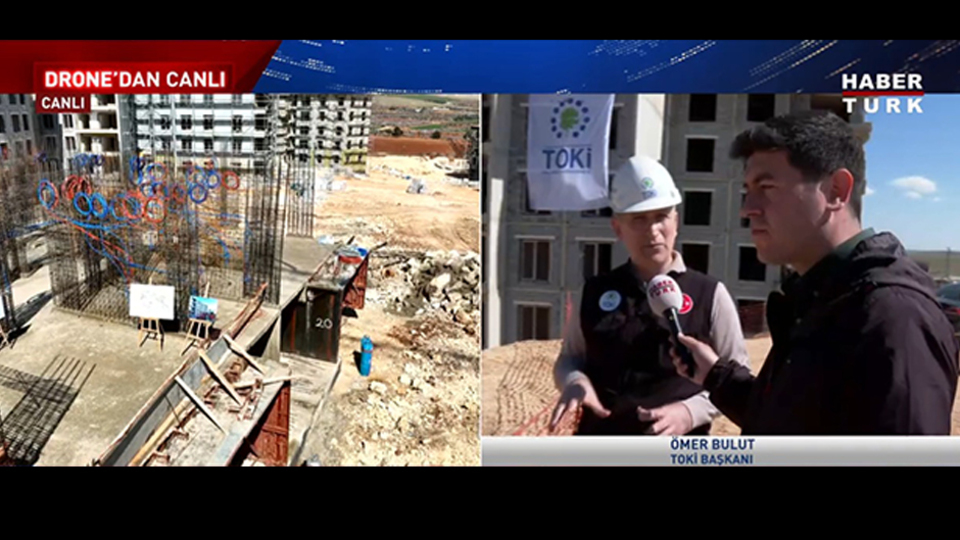 TOKİ Başkanı inşaat çalışmalarını anlattı