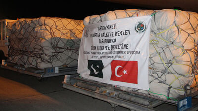 Pakistan´dan depremzedeler için bin 200 çadır