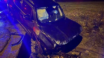 Bolu'da lüks cip su kanalına uçtu