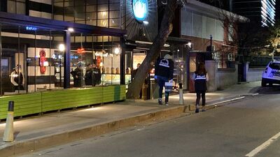 Etiler'de restoranda silahlı kavga