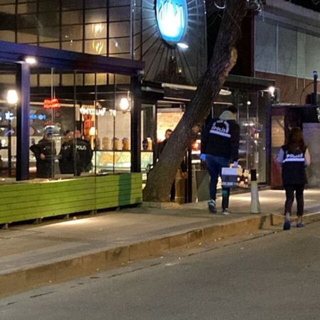 Etiler'de restoranda silahlı kavga