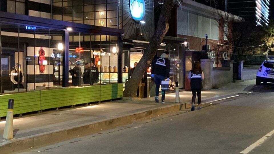 Etiler'de restoranda silahlı kavga