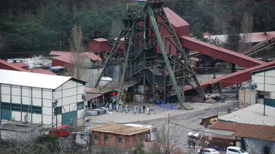 Amasra'da maden ocağına kurulan barajlar kaldırılıyor