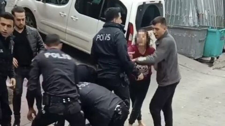 KADES ihbarına giden polise saldırı!